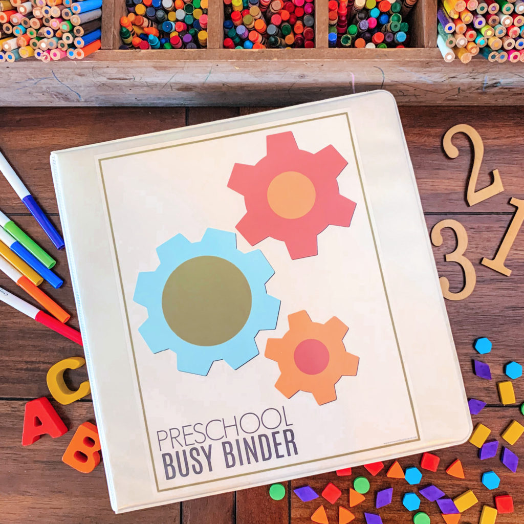 There's non-stop educational fun packed into our preschool busy binder. Tons of activities neatly organized and easily accessible. #preschool #preschoolbusybinder #busybinder #homeschool #homeschoolpreschool #alphabet #countingactivities #colorgames #kidsactivities #preschoolprintables #educationalprintables #earlylearning #handsonlearning