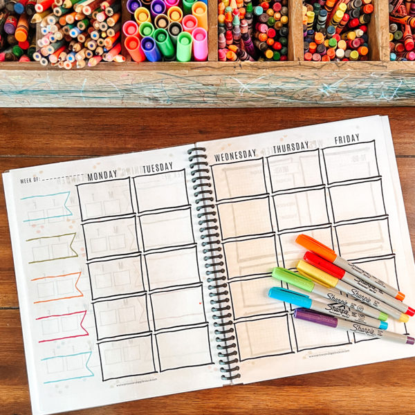 Our Printables Library | FREE Homeschool Planner - Arrows &amp; Applesauce