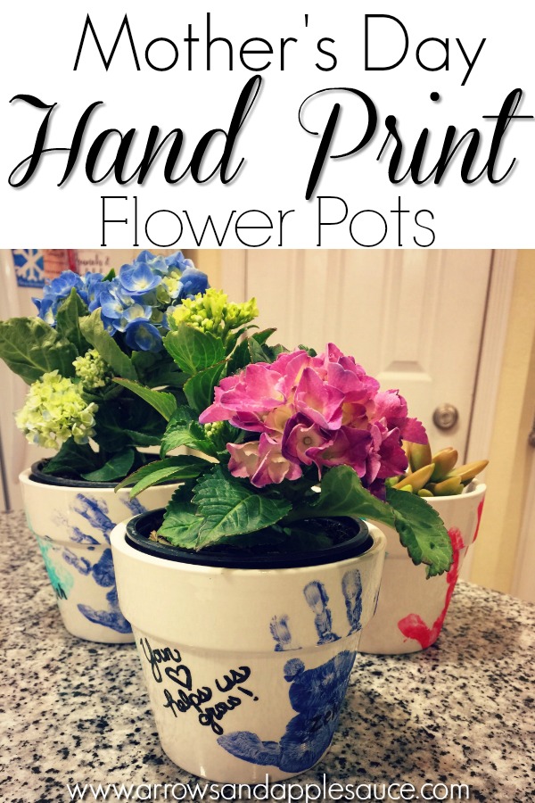 flower pot handprint