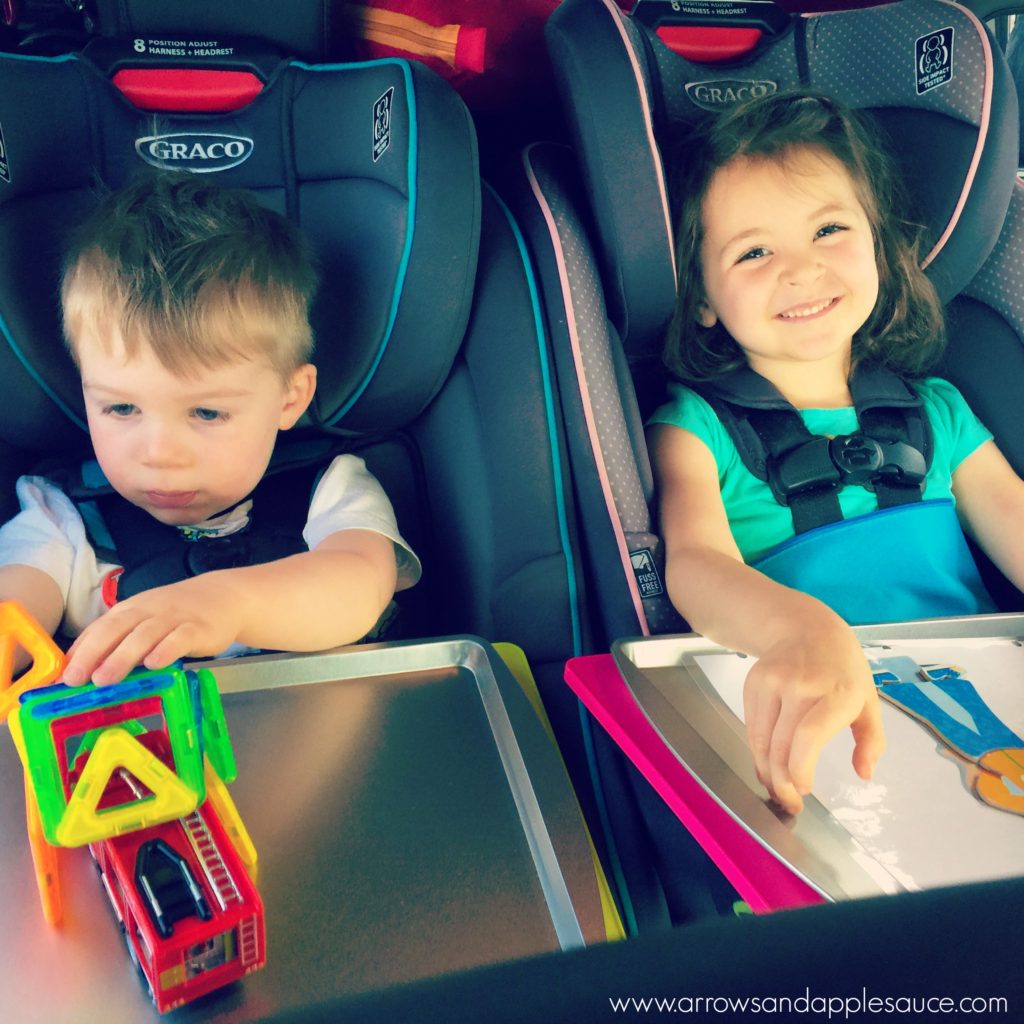 Our first vacation as a family of five was a hit! These activities were great at keeping the kids engaged and happy on the long drive. #roadtrip #kidscaractivities #cargames #travelingwithkids #funroadtripgames #familytravel
