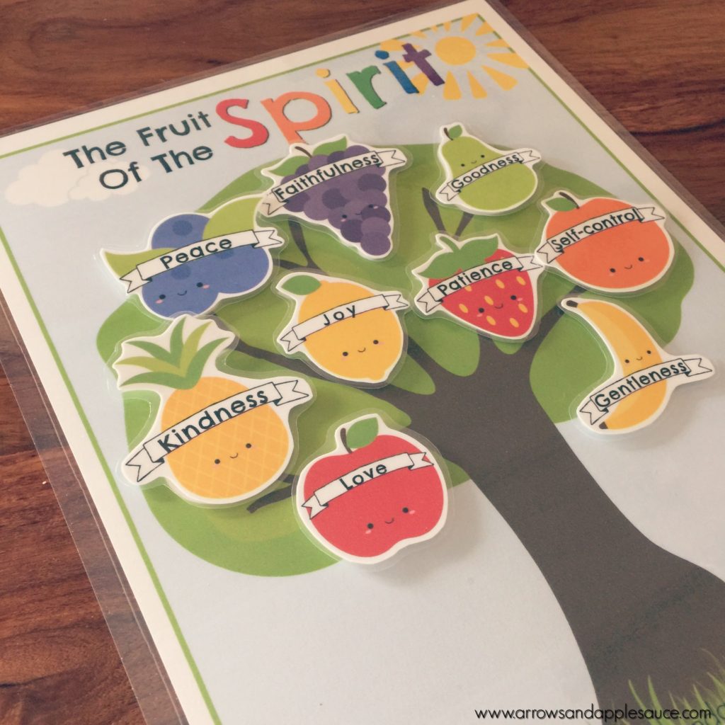 Teaching Kids The Fruit Of The Spirit | Printable Memory Game - Arrows ...