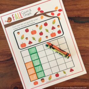 We're adding a little seasonal fun to our homeschool routine with this fun printable fall theme activity bundle. Your preschooler will love it! Practice alphabet matching, scissor skills and fine motor, counting and graphing, number sense, penmanship, and color recognition. So much educational fun in one great printable bundle! #falltheme #preschooltheme #fallpreschoolactivities #fallkidsactivities #printablefallworksheets #homeschoolprintables #alphabetgames #scissorskills #preschoolmath #numbergames #pumpkingames