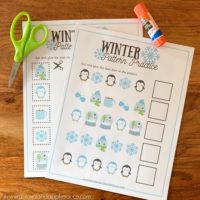 Learning about the weather is fun with these great printable activities! Enjoy a hand-drawn weather set of three-part cards, along with my new winter math activity bundle. Perfect printable activities great for homeschooling or to add to your preschool curriculum and classroom. #weatheractivities #kidswinteractivities #homeschoolprintables #learningathome #classroomweatherstation #preschoolprintables