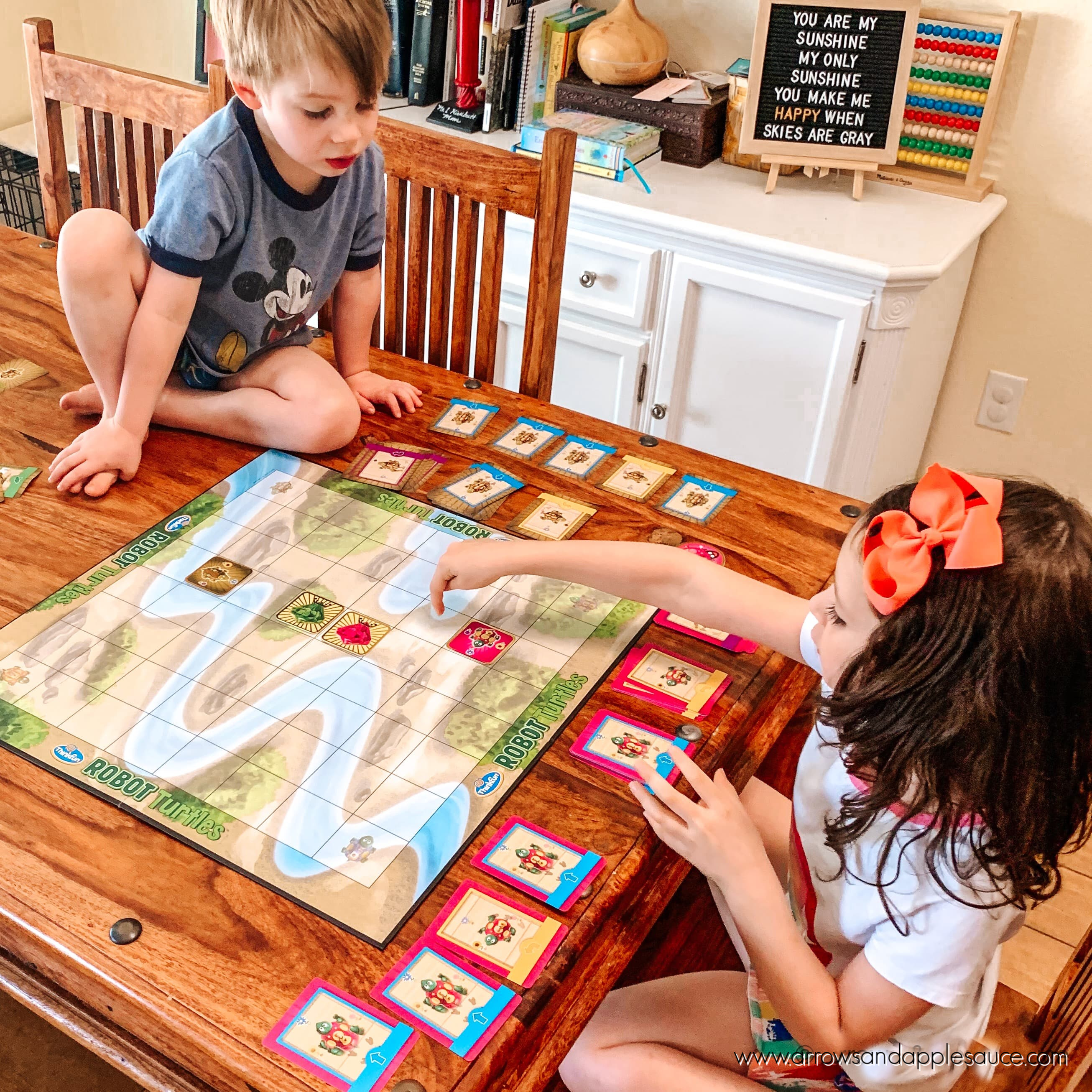 We're enjoying the science of computer coding with our favorite preschool science game! Game schooling is a great way to learn new skills in every subject! #preschoolscience #kidssciencegames #preschoolathome #kidscodinggame #computercodingforkids #stem #gameschooling #homeschoolgames