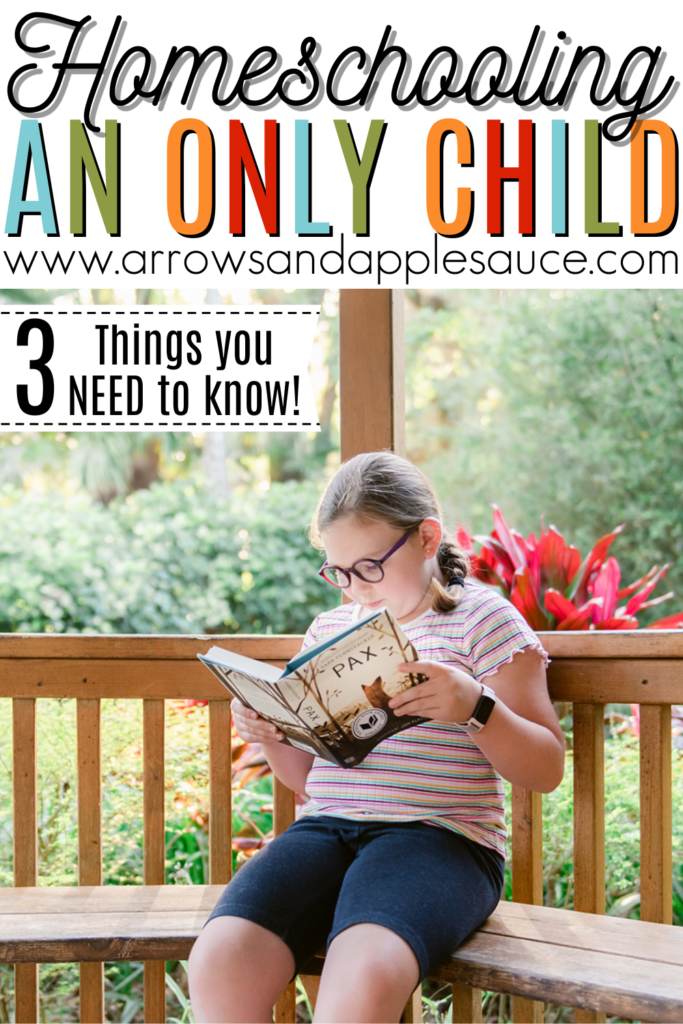 Keep reading to discover Jessica Waldock's top 3 things you need to know before you begin homeschooling an only child. #homeschoolanonlychild #parentinganonlychild #homeschooltips #homeschoolingadvice #homeschoolencouragement