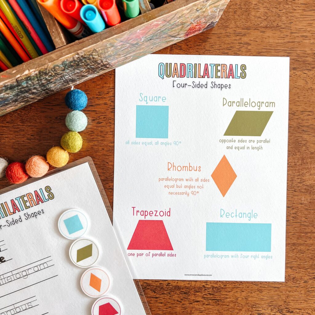 Geometry is all around us, and once kids start to see it, it just clicks. That’s exactly why I created this Geometry Practice Set. #fourthgrade #fifthgrade #geometrypractice #learningshapes #learningangles #homeschoolmath