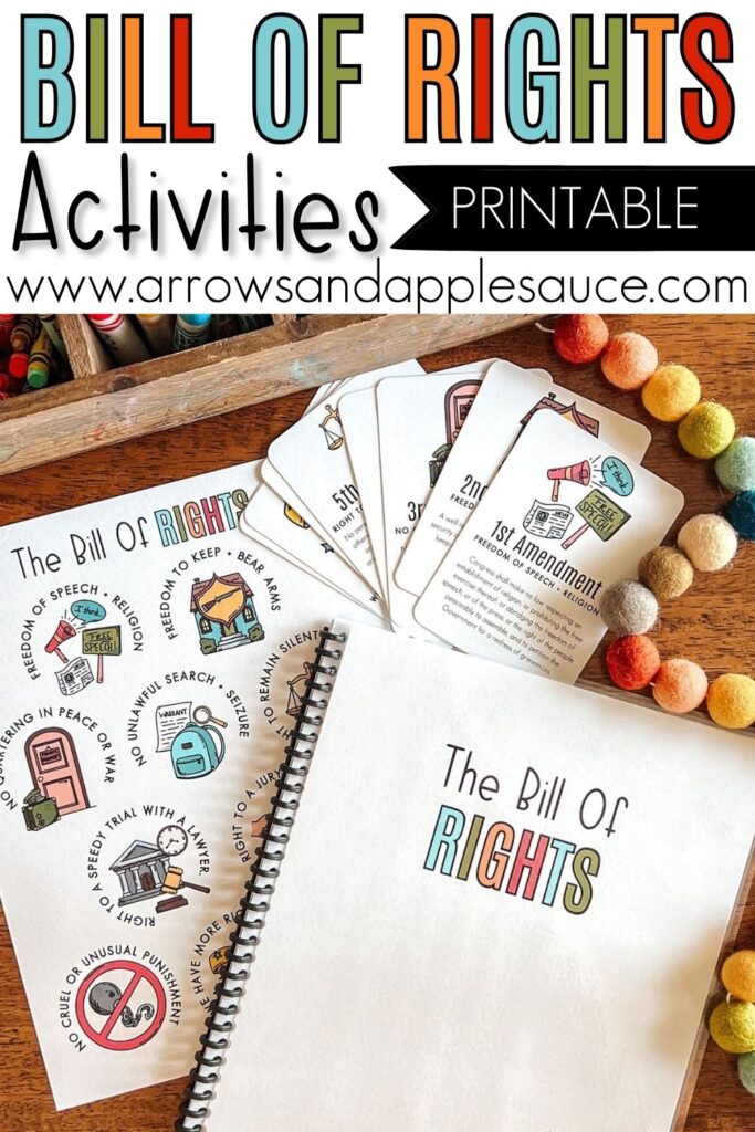 Let's learn about the Bill of Rights, digging deeper and applying it to our lives as Christians. Perfect for homeschool! #billofrights #homeschoolcivics #homeschoolhistory #USconstitution